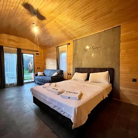 Pensiune Nature Escape Rustic Bungalow With Backyard In *